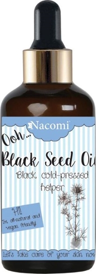 Изображение Nacomi Black Seed Oil olej z nasion czarnuszki z pipetą 50ml