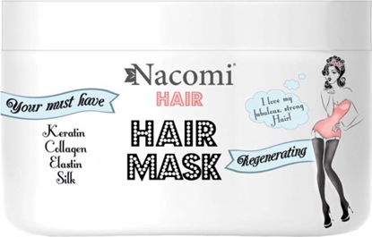 Attēls no Nacomi Hair Mask Regenerating odżywczo-regenerująca maska do włosów 200ml