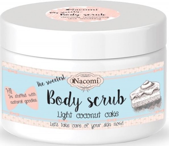 Picture of Nacomi NACOMI_Body Scrub peeling do ciała Lekki Kokosowy Tort 200g