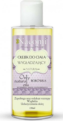 Изображение Nacomi Olejek do Ciała Wygładzający Borówka 150 ml rafinowany