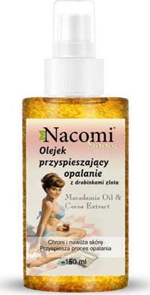 Изображение Nacomi Olejek z drobinkami złota 150ml