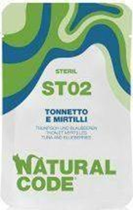 Изображение Natural Line s.r.l NATURAL CODE KOT sasz.70g ST02 TUŃCZYK JAGODY /24