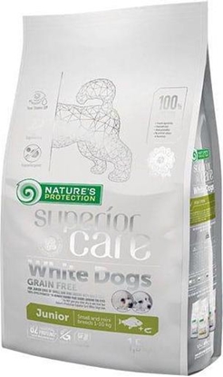 Picture of Nature’s Protection Pies superior care white dog junior small 1,5 kg