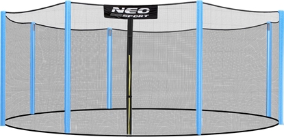 Attēls no Neo-Sport NeoSport Siatka zewnętrzna do trampoliny 404 cm 13FT