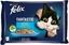 Изображение Nestle FELIX sasz.4x85g FANTASTIC RYBNE SMAKI ŁOSOŚ Z GŁADZICĄ w galaretce /12