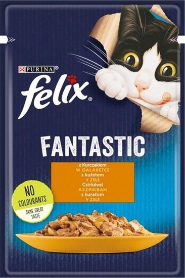 Изображение Nestle FELIX sasz.85g FANTASTIC KURCZAK w galaretce /26