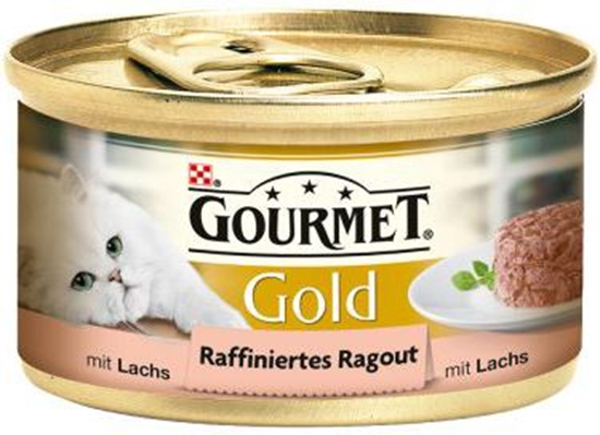 Picture of Nestle GOURMET GOLD 85g org.RAGOUT ŁOSOŚ