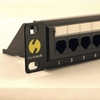 Picture of NetRack Patch panel 19'' 24-porty Kat. 5e UTP Czarny (104-05)