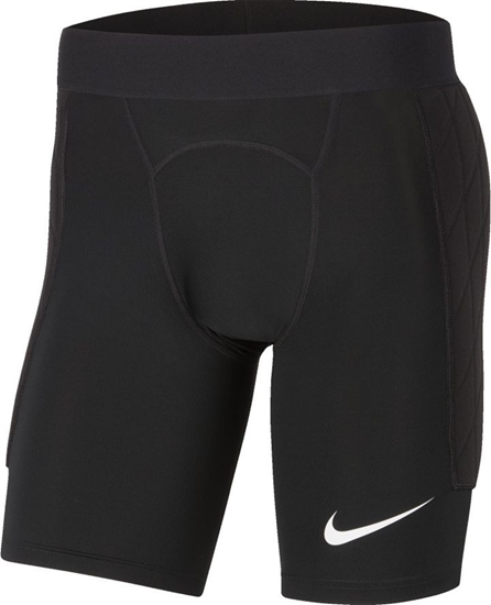 Изображение Nike Spodenki Nike Y Gardinien Padded GK Tight CV0057 010 CV0057 010 czarny S (128-137cm)