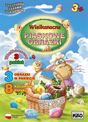 Изображение Niko Piaskowe obrazki. Wielkanoc pakiet 3