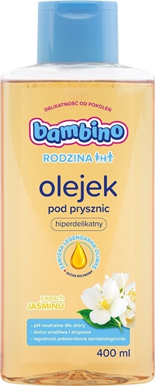 Picture of Nivea Bambino Rodzina Olejek pod prysznic hiperdelikatny - zapach Jaśminu 400ml