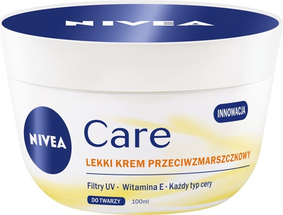 Изображение Nivea Care Lekki krem przeciwzmarszczkowy 100 ml