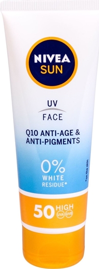 Picture of Nivea Nivea Sun UV Face Q10 Anti-Age SPF50 Preparat do opalania twarzy 50ml