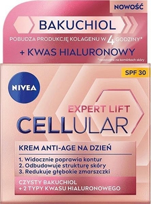 Изображение Nivea Cellular Expert Lift Bakuchiol krem przeciwstarzeniowy na noc 50ml