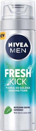 Picture of Nivea NIVEA_Men Fresh Kick pianka do golenia 200ml