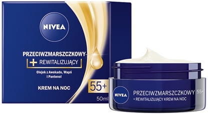 Picture of Nivea Przeciwzmarszczkowy krem rewitalizujący 55+ na noc 50ml