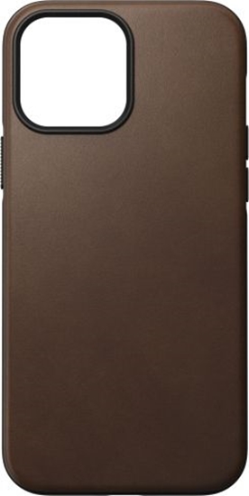 Picture of Nomad NOMAD Case Leather Modern MagSafe Rustic Brown | iPhone 13 Pro Max