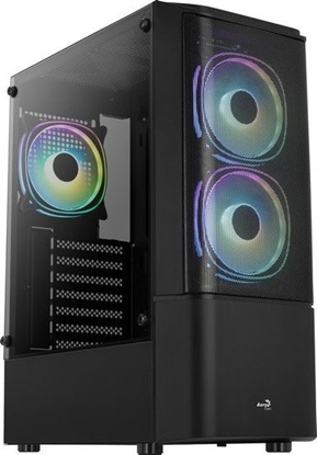 Изображение Geh AeroCool Midi Quantum Mesh v3 Black MicroATX/ATX/MiniITX