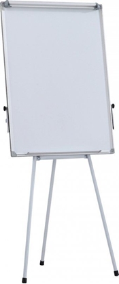 Attēls no Flipchart Office Products Flipchart na trójnogu OFFICE PRODUCTS, 70x100cm, tablica suchoś. -magn., aluminiowa rama, z wyciąganymi ramionami