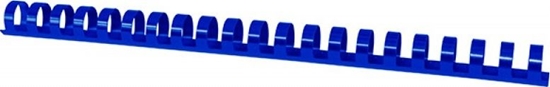 Picture of Office Products Grzbiety do bindowania OFFICE PRODUCTS, A4, 16mm (145 kartek), 100 szt., niebieskie
