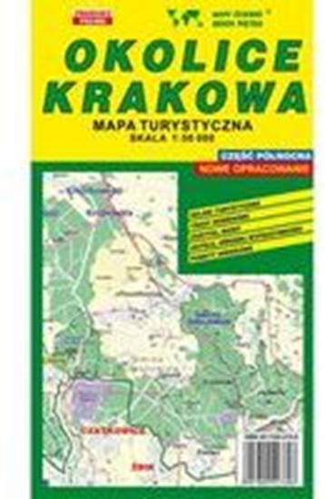 Picture of Okolice Krakowa Część Północna 1: 50 000 mapa turystyczna