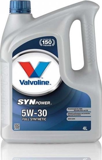 Изображение Valvoline OLEJ VALVOLINE 5W-30 SYNPOWER 4L