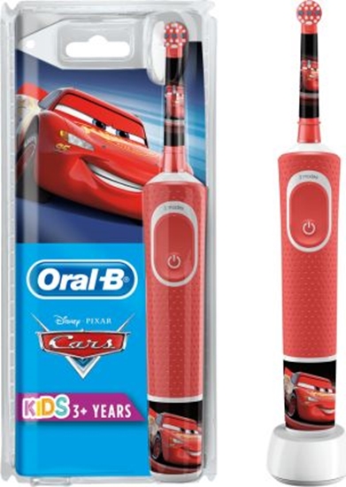 Изображение Szczoteczka Oral-B Vitality Kids D100 Cars Czerwona