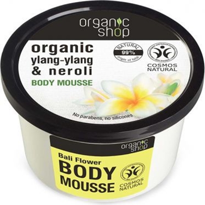 Attēls no Organic Shop Bali Flower Body Mousse Mus do ciała 250ml