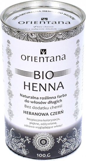 Picture of Orientana BIO Henna Hebanowa Czerń 100g