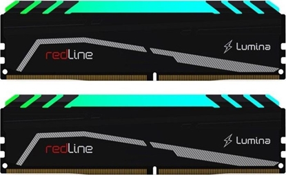 Attēls no Pamięć Mushkin Redline Lumina, DDR4, 16 GB, 2666MHz, CL16 (MLA4C266GHHF8GX2)