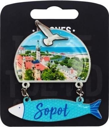 Изображение Pan Dragon Magnes I love Poland Sopot ILP-MAG-D-SOP-19