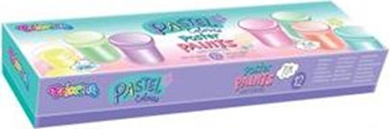 Изображение Patio Farby plakatowe Colorino Kids Pastel 12 kolorów 20 ml