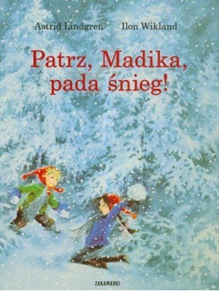 Изображение Patrz, Madika, pada śnieg!