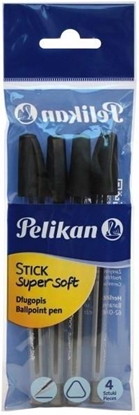 Attēls no Pelikan Długopis Stick Super Soft czarny