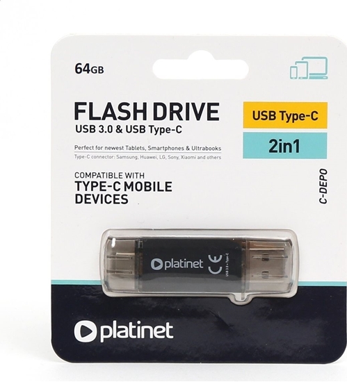 Picture of Pendrive Platinet C-DEPO, 64 GB  (PMFC64B)