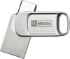 Picture of MyMedia MyDual USB 2.0 USB flash drive 64 GB USB Type-A / USB Type-C Silver