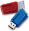 Attēls no Verbatim Store 'n' Click - USB 2.0 Drive 3.2 GEN1 - 2x32 GB - Red/Blue