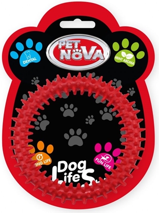 Изображение Pet Nova TPR Dentring Red 12.5cm