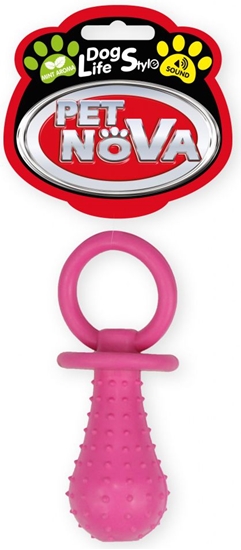 Изображение Pet Nova TPR Pacifier Pink 14cm