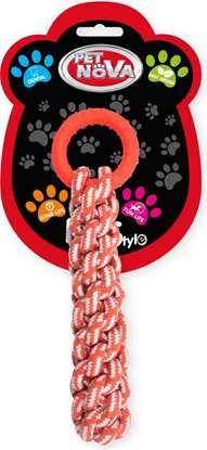 Picture of Pet Nova TPR Ropering Orange 30cm