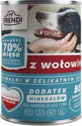 Attēls no Pet Republic FRENDI PIES puszka WOŁOWINA sos /10 400g