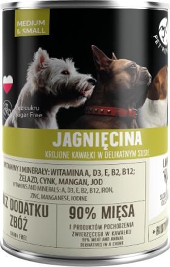 Изображение Pet Republic PIES puszka JAGNIĘCINA sos /6 400g