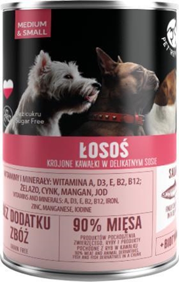 Изображение Pet Republic PIES puszka ŁOSOŚ sos /6 400g