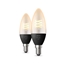 Picture of Philips Hue White Candle - E14 smart bulb - (2-pack)