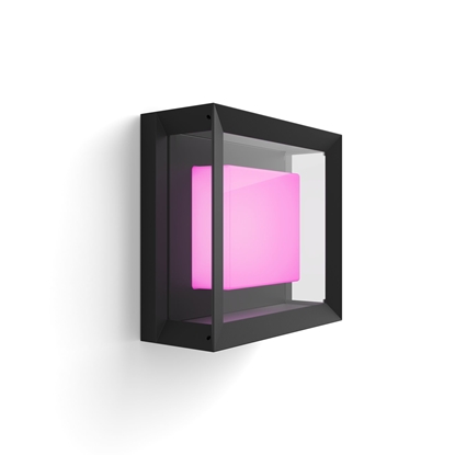 Изображение Philips Hue Econic square LED Wall Lamp black