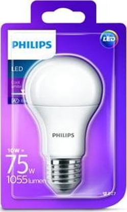 Attēls no Philips Żarówka LED 75W A60 E27 CW FR ND 1PF/10 929001234804