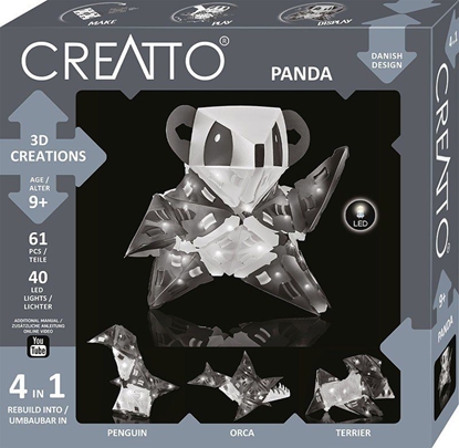 Picture of Piatnik Zestawy Kreatywny- Creatto Świecąca Panda