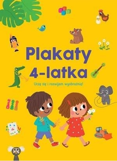 Изображение Plakaty 4-latka. Uczę się i rozwijam wyobraźnię!