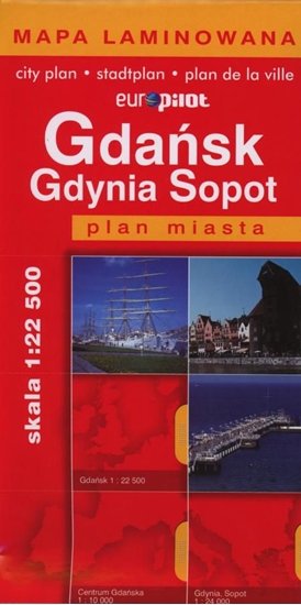 Picture of Plan Miasta Gdańsk Gdynia Sopot laminat