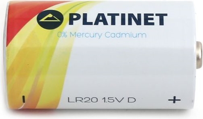 Attēls no Platinet PMBLR202B household battery Single-use battery LR20 Alkaline